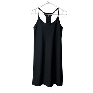 Old Navy Active Black Powersoft Go Dry Athletic Active Tank Dress Medium Tall